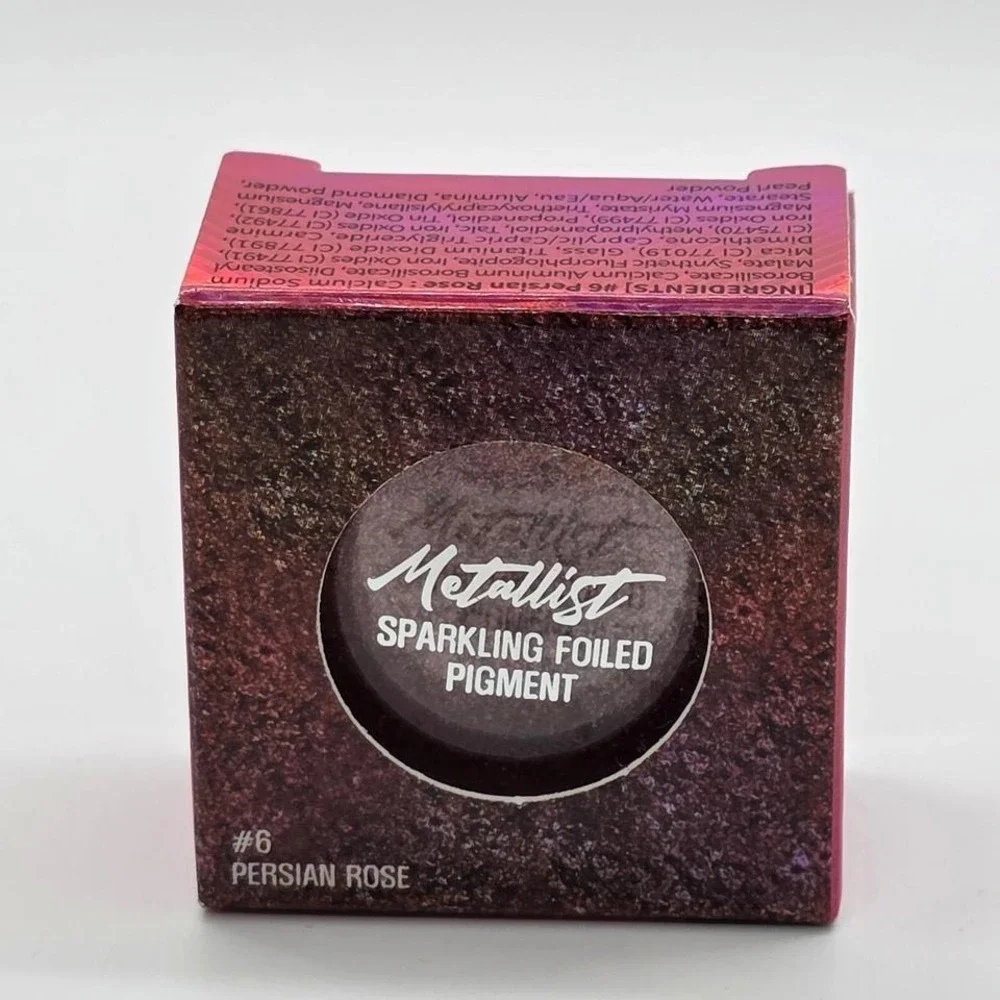 Touch In Sol Metallist Persian‎ Rose Sparkling Foiled Pigment Eyeshadow New